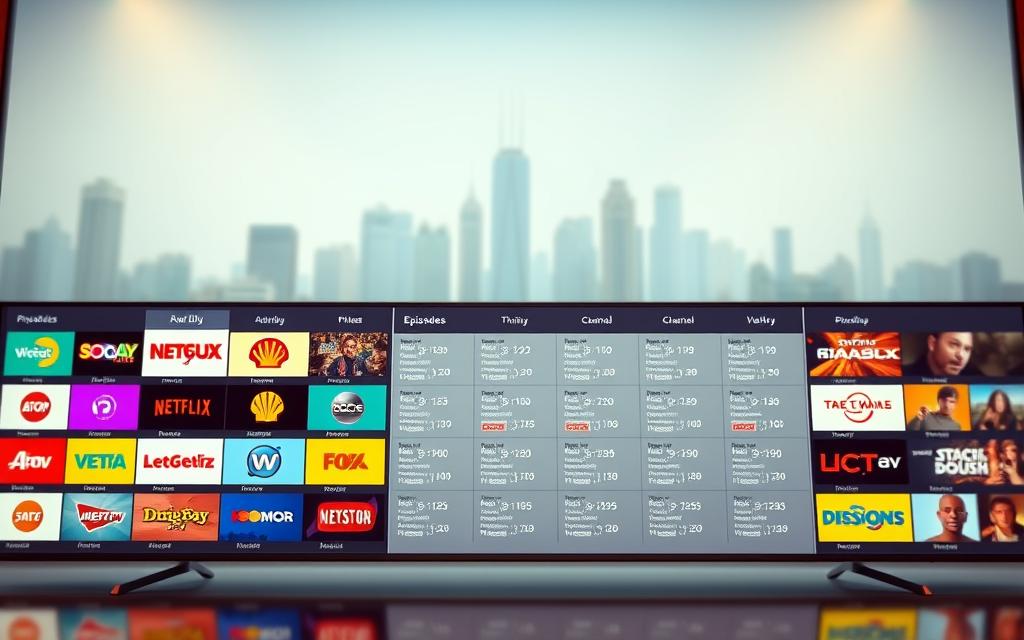 TV schedules and episode releases