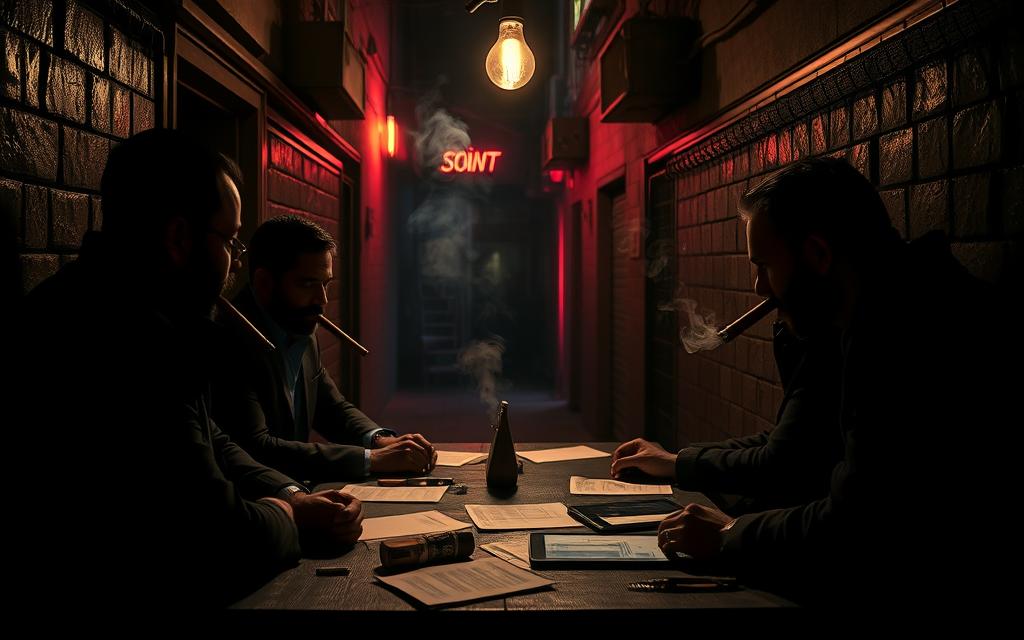 organised crime exclusive content