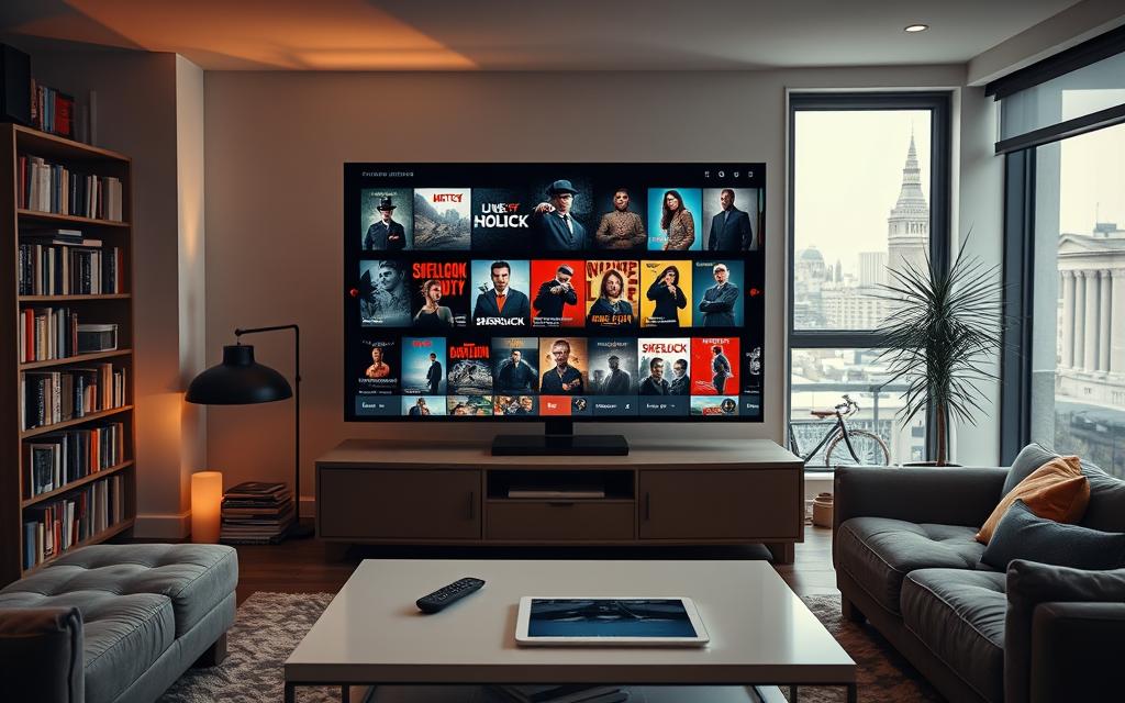 streaming options for crime dramas UK