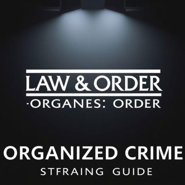 where to watch law and order organized crime
